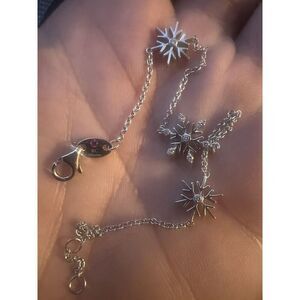Roberto Coin Silver Snowflake Bracelet